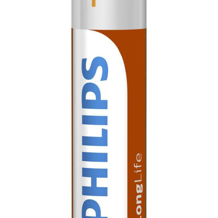 Philips LongLife AAA Batterijen - R03 - 1.5V - 4 stuks