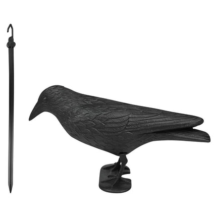Benson Vogelverschrikker Kraai - 35 cm - Realistisch Design - Zwart