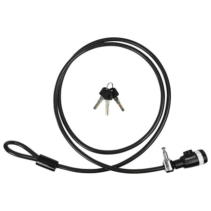 Stahlex Cyclofort Kabelslot - 2000 mm - Ø 10 mm - 3 Sleutels