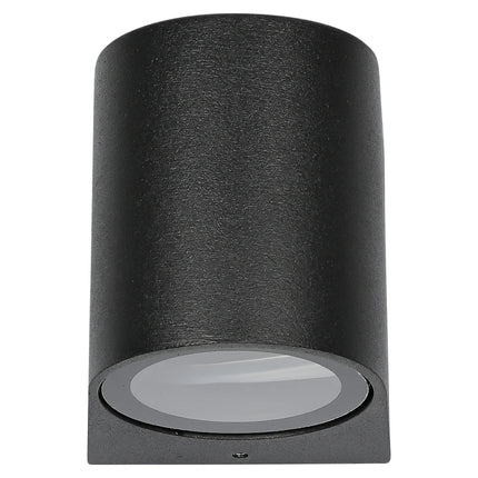 Benson Wandlamp Rond – Zwart Aluminium – 30 cm – IP65