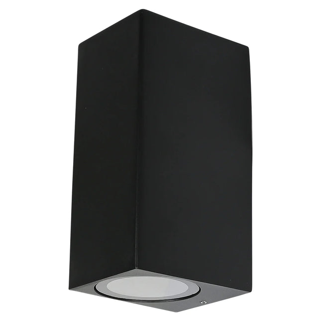 Hofftech Wandlamp Vierkant Hoog Up & Down Light – Aluminium – 30 cm – IP65