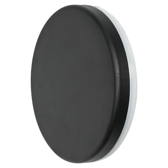 Hofftech Wandlamp Rond Plat – 10W – Zwart Aluminium – Ø 15 cm