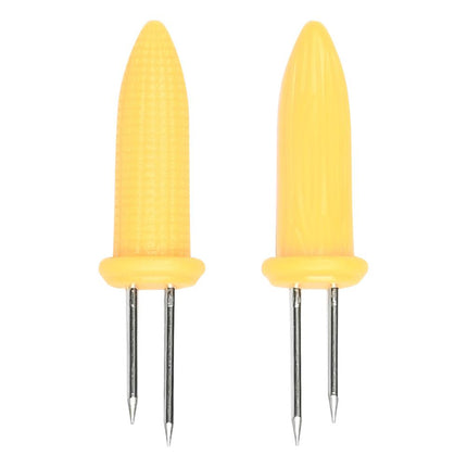 Benson Maiskolfhouders - 8-delig - RVS en Kunststof - 6 cm - Tegen Hete Vingers