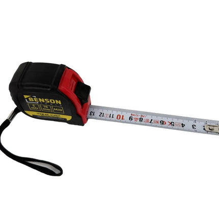 Benson Rolbandmaat – 5 Meter – 19 mm – Met Grip – MID Gecertificeerd