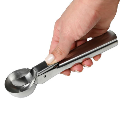 Benson Professionele IJsschep met Drukknop - RVS - Ø 5 cm - 18 cm