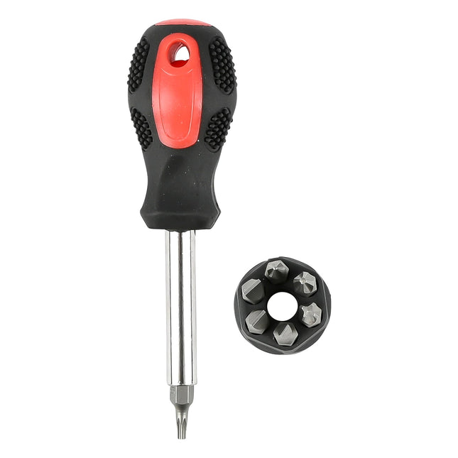 Benson Stubby Bit-schroevendraaier - 7-delig - Inclusief Bits
