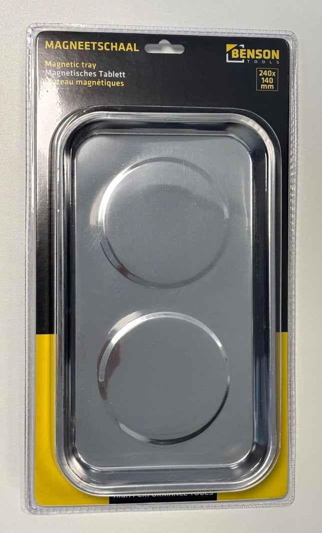 Benson Magneetschaal – 240 x 140 mm – RVS – Rechthoekig