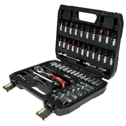 Benson Dopsleutelset - 53-delig - 1/4" Aansluiting - Carbonstaal