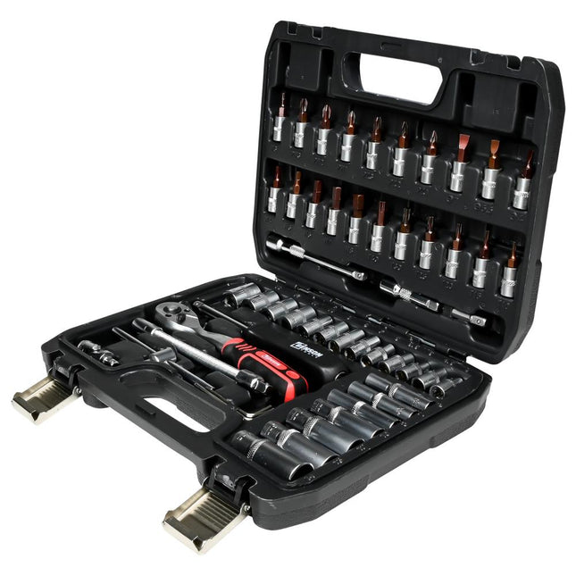 Benson Dopsleutelset - 53-delig - 1/4" Aansluiting - Carbonstaal