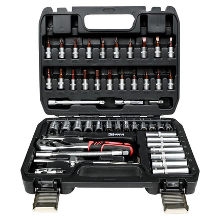 Benson Dopsleutelset - 53-delig - 1/4" Aansluiting - Carbonstaal
