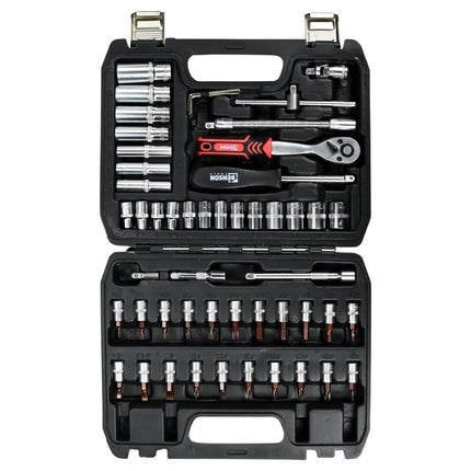 Benson Dopsleutelset - 53-delig - 1/4" Aansluiting - Carbonstaal