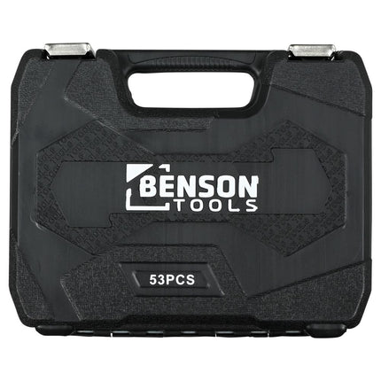 Benson Dopsleutelset - 53-delig - 1/4" Aansluiting - Carbonstaal