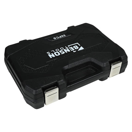 Benson Dopsleutelset - 32-delig - 1/2" Opname - Carbonstaal - Mat Finish