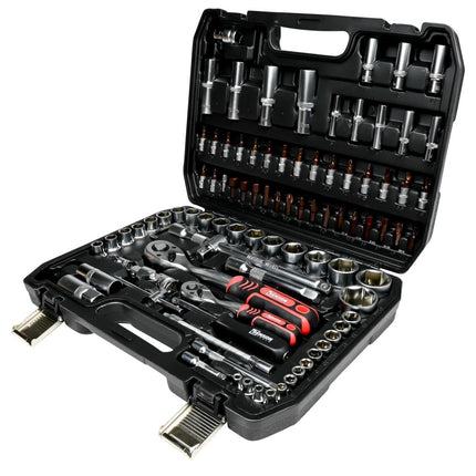 Benson Dopsleutelset - 94-delig - 1/4" & 1/2" Opname - Carbonstaal