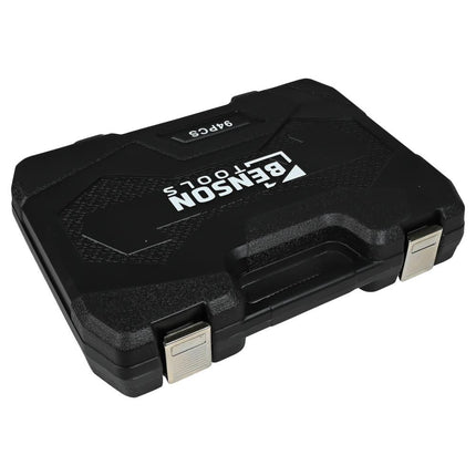 Benson Dopsleutelset - 94-delig - 1/4" & 1/2" Opname - Carbonstaal