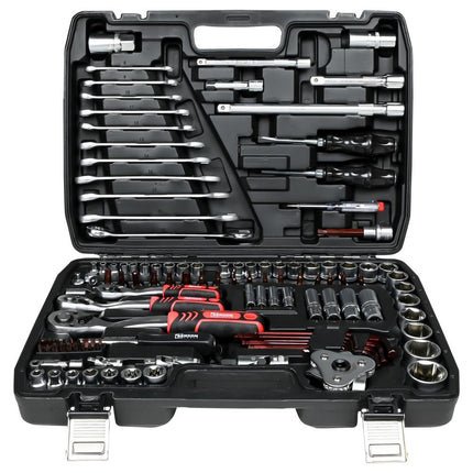 Benson Gereedschapset - 121-delig - Professionele Doppenset - Mat Finish