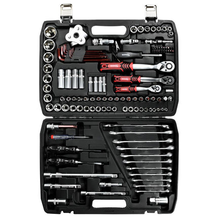 Benson Gereedschapset - 121-delig - Professionele Doppenset - Mat Finish