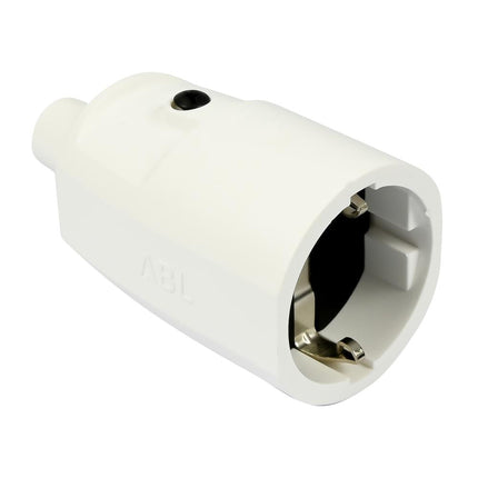 Benson Randaarde Contrastekker – Wit – PVC – 16 Ampère – 250V