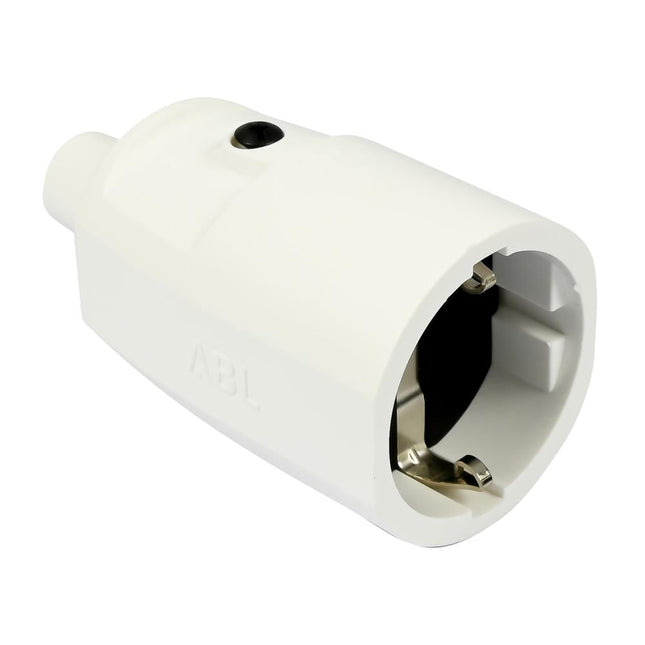 Benson Randaarde Contrastekker – Wit – PVC – 16 Ampère – 250V