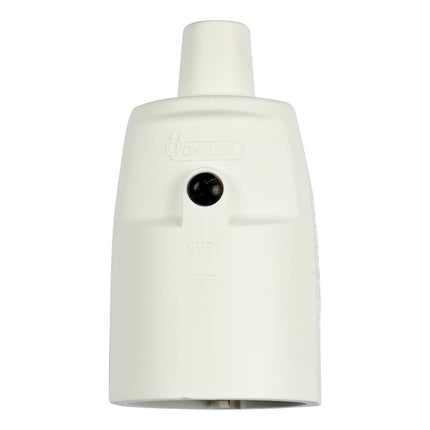 Benson Randaarde Contrastekker – Wit – PVC – 16 Ampère – 250V