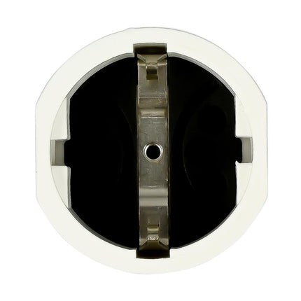 Benson Randaarde Contrastekker – Wit – PVC – 16 Ampère – 250V