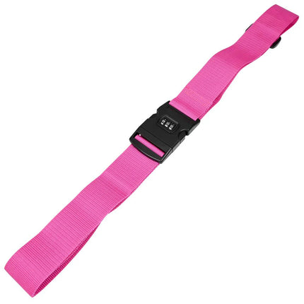 Benson Kofferspanband met Cijferslot - Fuchsia - 200 cm