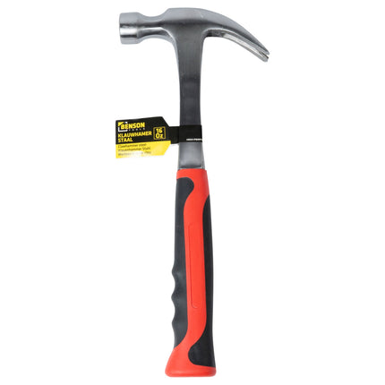 Benson Klauwhamer - 16 oz (450 gr) - Volledig Staal - Ergonomische Grip