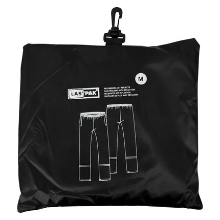Benson Regenbroek met Reflectie - Maat M - Zwart - Wind- & Waterdicht