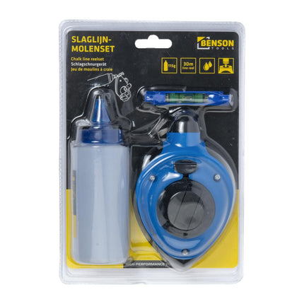 Benson Kalklijn Set - 30 meter - Inclusief 115g Kalk