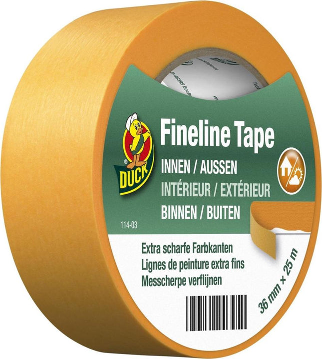Duck Schilderstape Fineline 36 mm x 25 m - Precisie Afplaktape