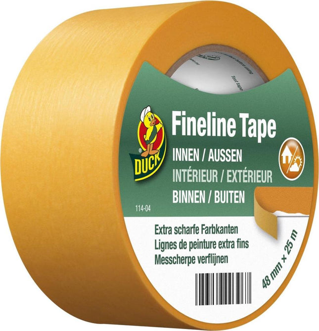 Duck Schilderstape Fineline 48 mm x 25 m - Precisie Afplaktape