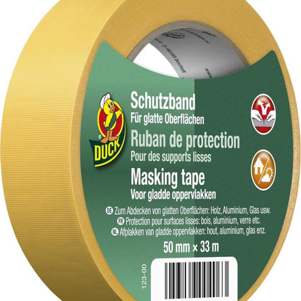 Duck Schilderstape Vlak Oppervlak 50 mm x 33 m - Precisie Tape