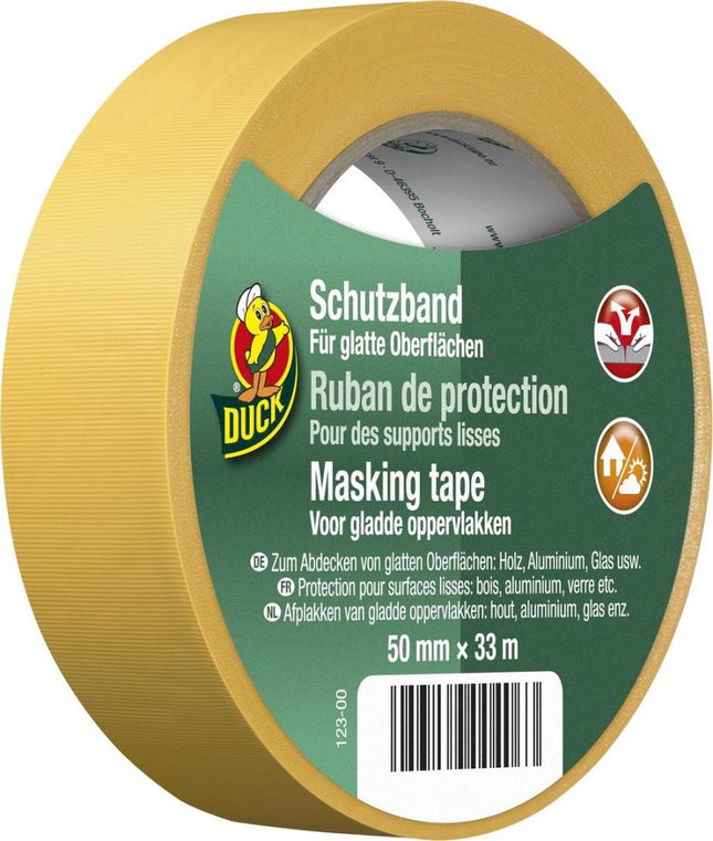 Duck Schilderstape Vlak Oppervlak 50 mm x 33 m - Precisie Tape