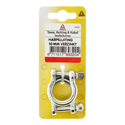 Deltafix Harpsluiting 10 mm – Robuuste Verbindingsschakel