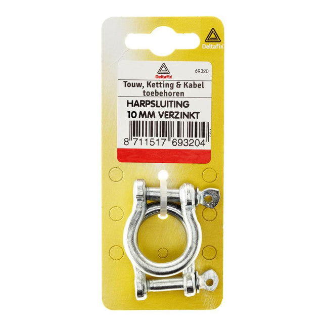 Deltafix Harpsluiting 10 mm – Robuuste Verbindingsschakel