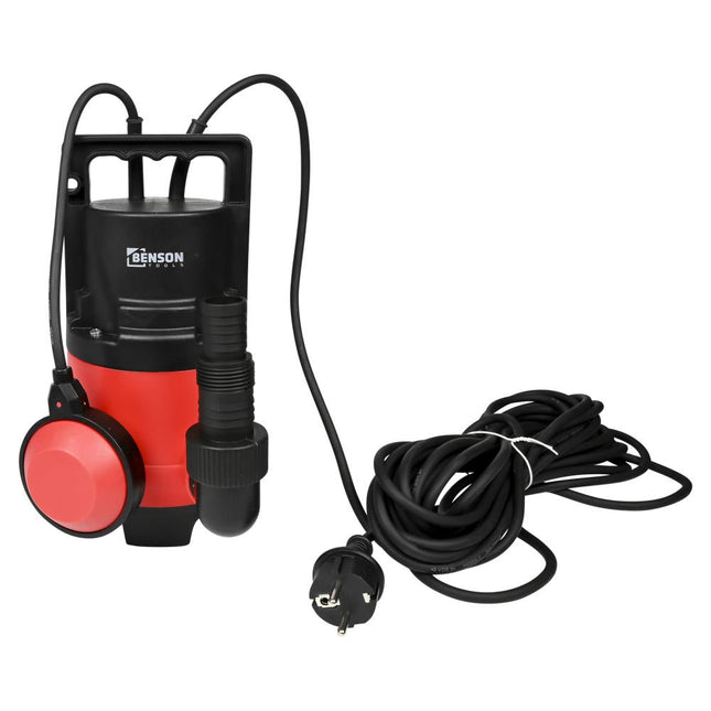 Benson Vlakzuigpomp 400W - 8500 L/U - Voor Vlakke Oppervlakken