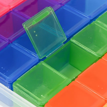 Benson Pillendoos 7 Dagen – 4 Vakken per Dag – Uitneembare Dagboxen