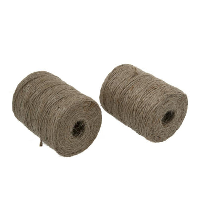 Benson Jute Touw 2-Delig 1,5 mm x 100 Meter - Natuurlijk en Sterk