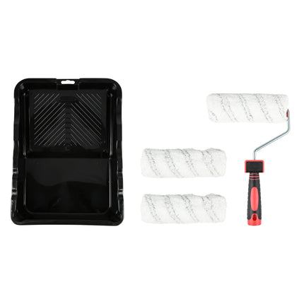 Muurverfset 180 mm – 5-delige verfrollerset voor muren en plafonds