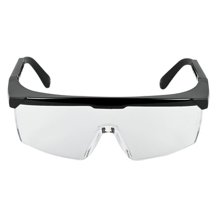 Benson Veiligheidsbril - Zwart Frame - Heldere Glazen - Oogbescherming