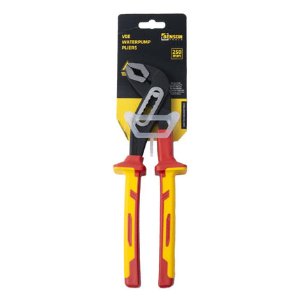 Benson VDE Waterpomptang - 250 mm - Geïsoleerd tot 1000V - Verstelbaar