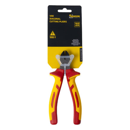 Benson VDE Zijkniptang - 150 mm - Geïsoleerd tot 1000V - Chroom-Vanadium