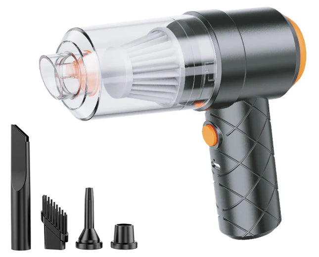 Benson 2-in-1 Mini Stofzuiger & Compressor – 3600 mAh – 4000Pa – USB-C Oplaadbaar