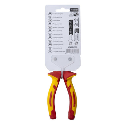 Benson VDE Combinatietang - 150 mm - Geïsoleerd tot 1000V - Chroom-Vanadium