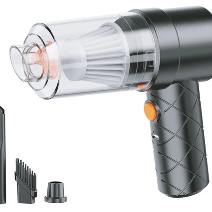 Benson 2-in-1 Mini Stofzuiger & Compressor – 1200 mAh – 2500Pa – USB-C Oplaadbaar