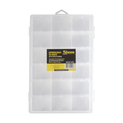 Benson Opbergbox met 18 Vakken - Sorteerdoos 27 x 17,5 cm