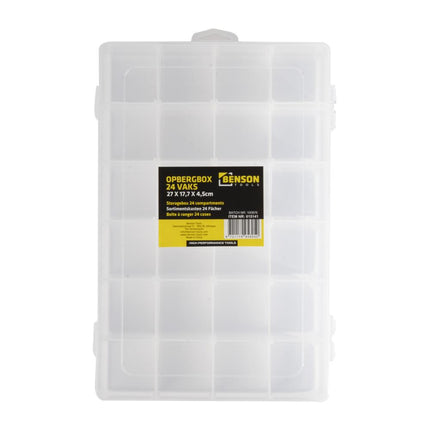 Benson Opbergbox met 24 Vakken - Sorteerdoos 27 x 17,7 cm