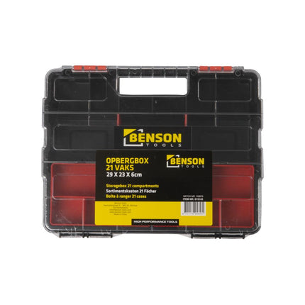 Benson Opbergbox met 21 Vakken - Sorteerdoos 29 x 23 cm