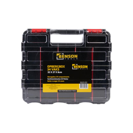 Benson Opbergbox met 34 Vakken - Sorteerdoos 32 x 27 cm