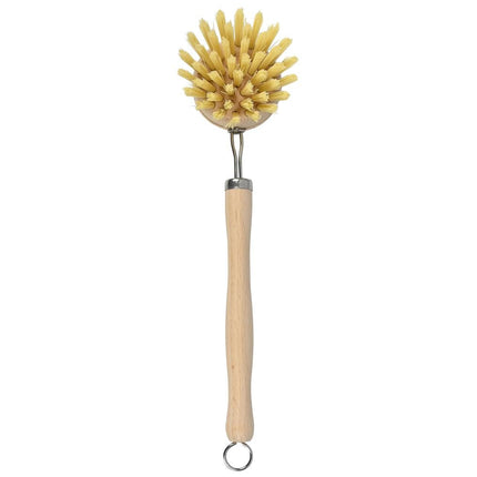 Benson Afwasborstel Hout - 23 cm - Beukenhout en RVS - Natuurlijke Look